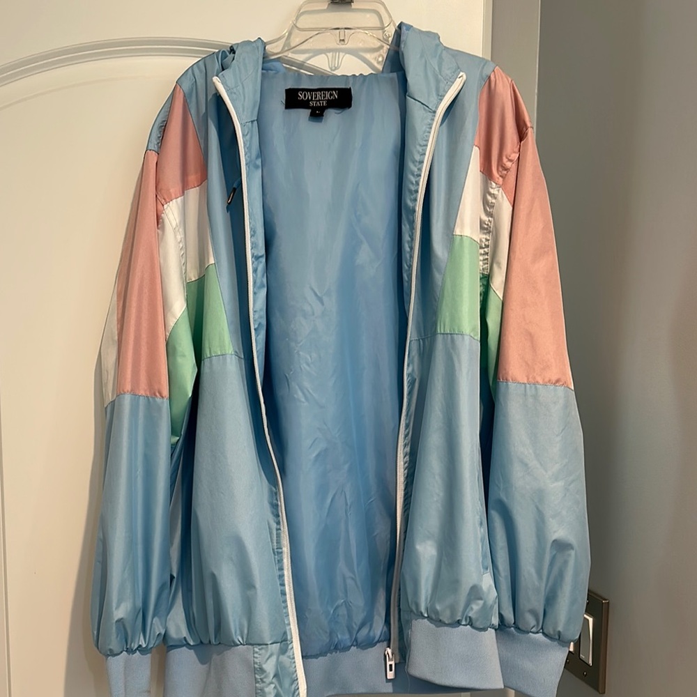 Sovereign Code Pastel Windbreaker